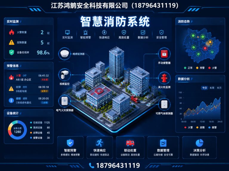 朔州智慧消防系统展示图